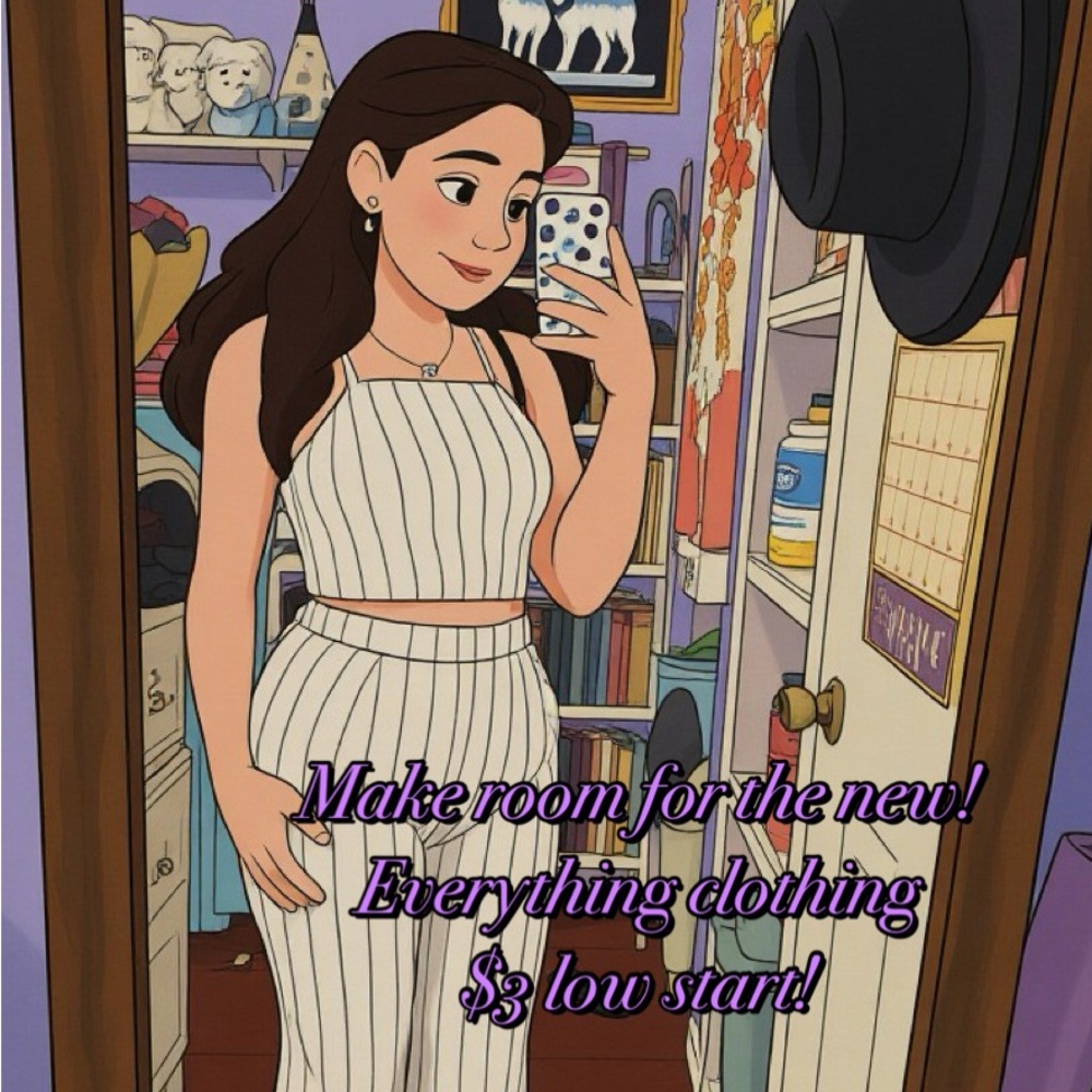 👗👡Time to empty the closet! 👚👖